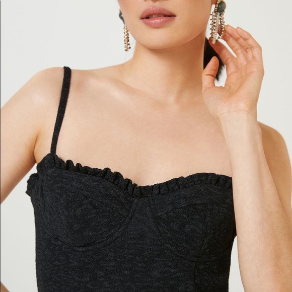 NWT ANTHROPOLOGIE HUTCH SWEETHEART MIDI DRESS XL - Picture 3 of 5